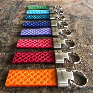 Holden Brass Key Fob - Geo Finish