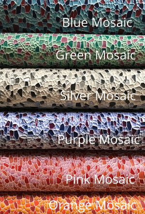 Holden Washbag - Jellybean and Mosaic Finish