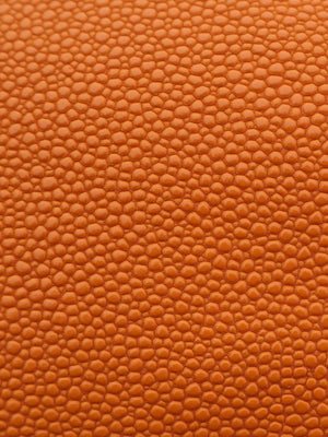 Tangerine Fizz leather colour for cosmetic bags and purses