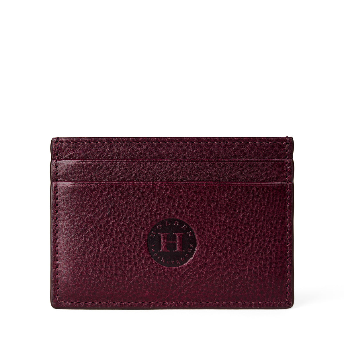 Holden Card Holder - Burgundy