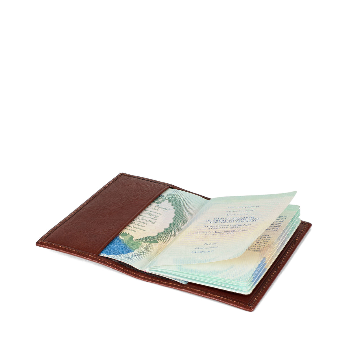 Holden Passport Cover - Chestnut