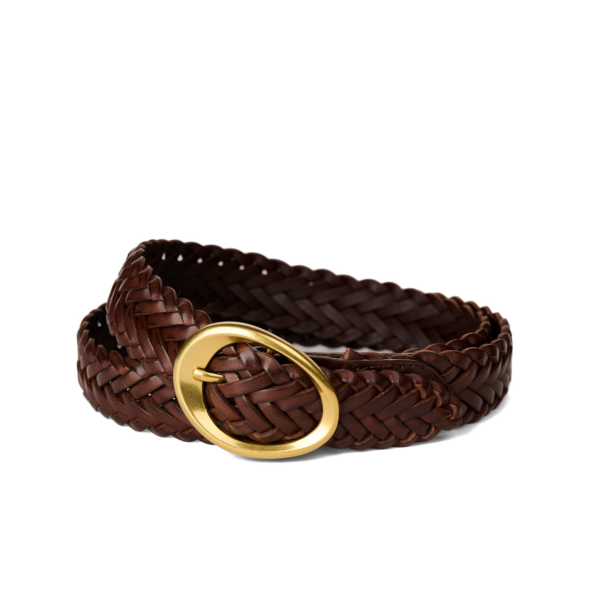Holden Woven Belt WB4 - Dark Brown