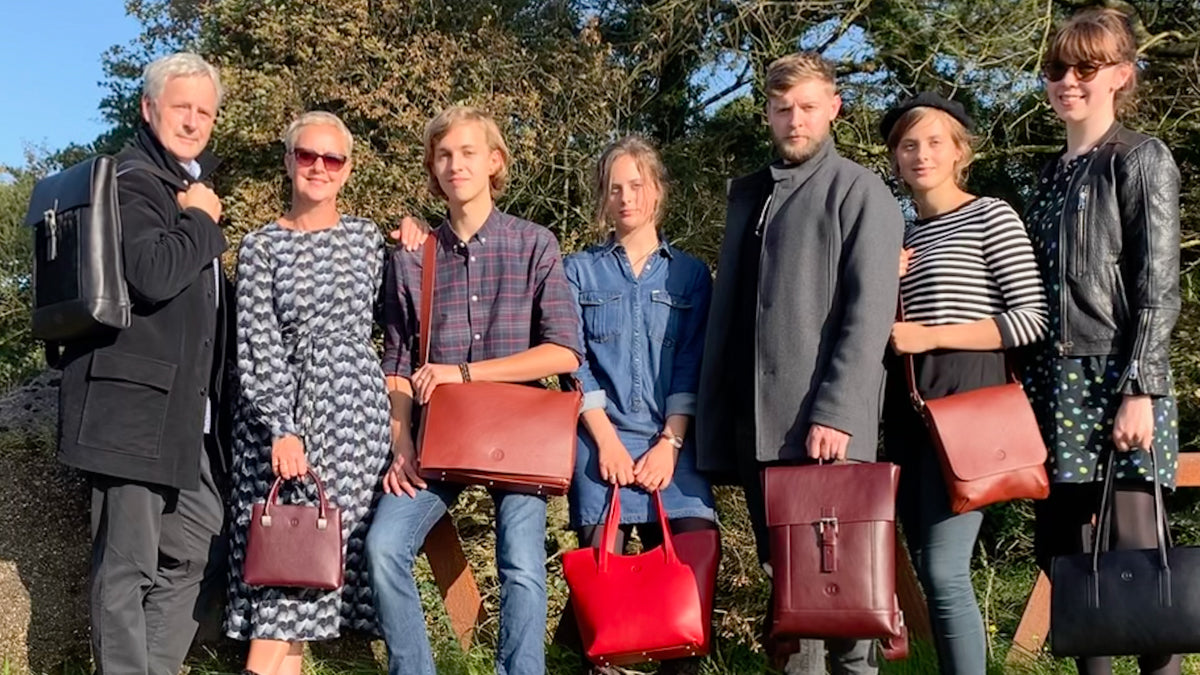 Holden Leathergoods luxury leather bags made in Ireland