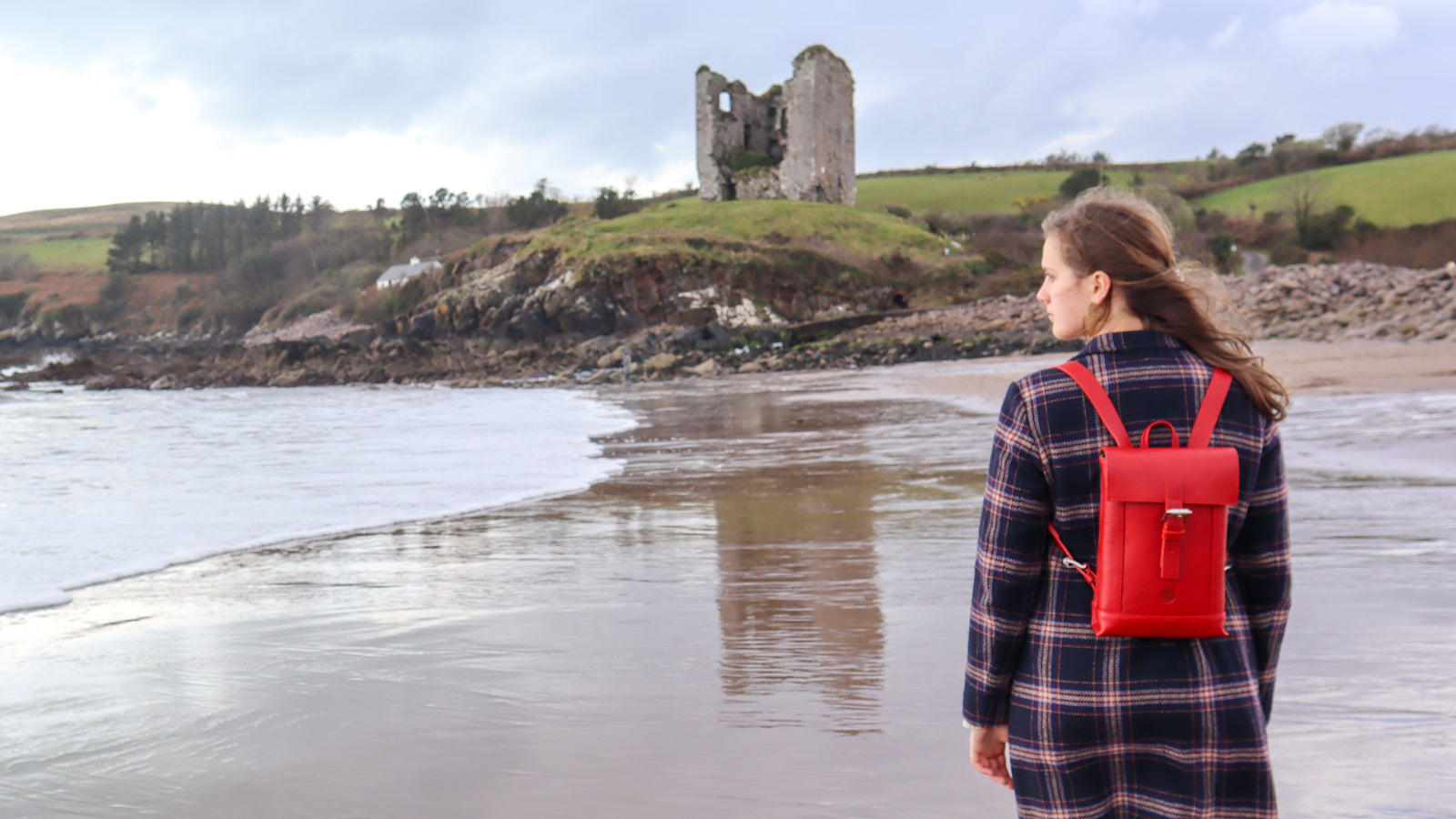 Leather backpack ireland online
