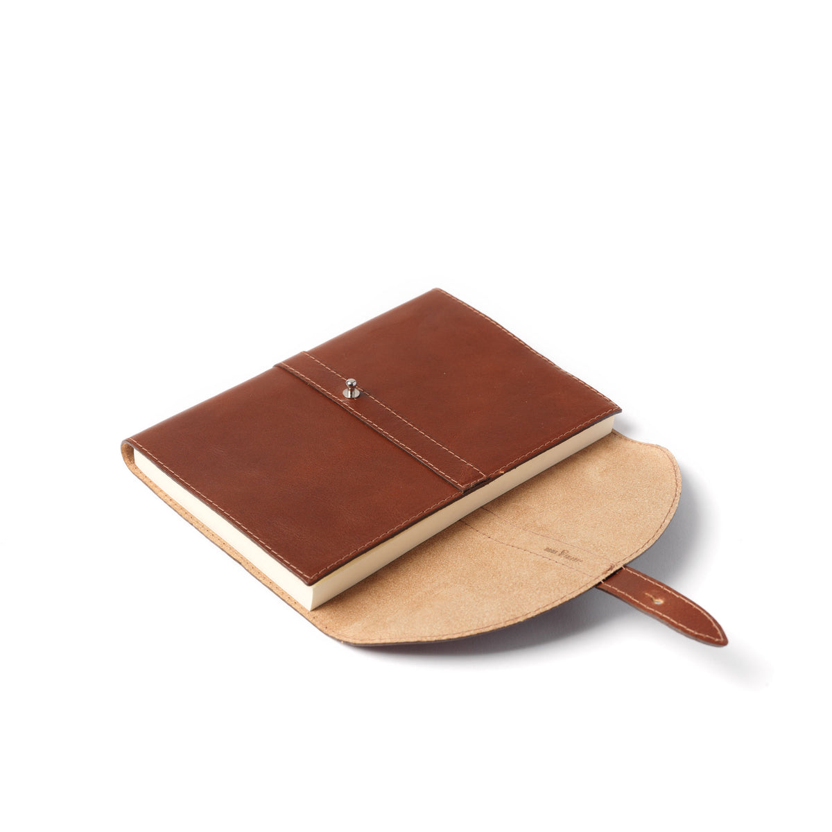 Holden Wraparound A5 Journal - Dark Brown