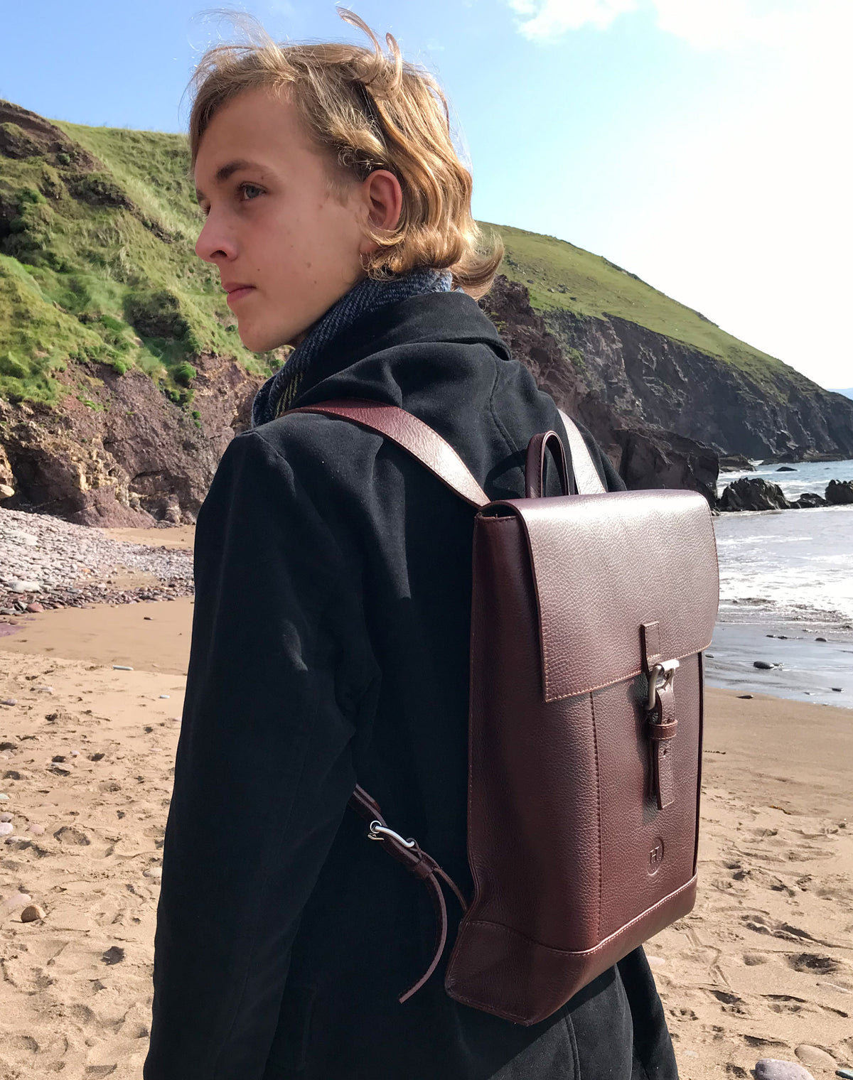 Holden Laptop Backpack - Dark Brown