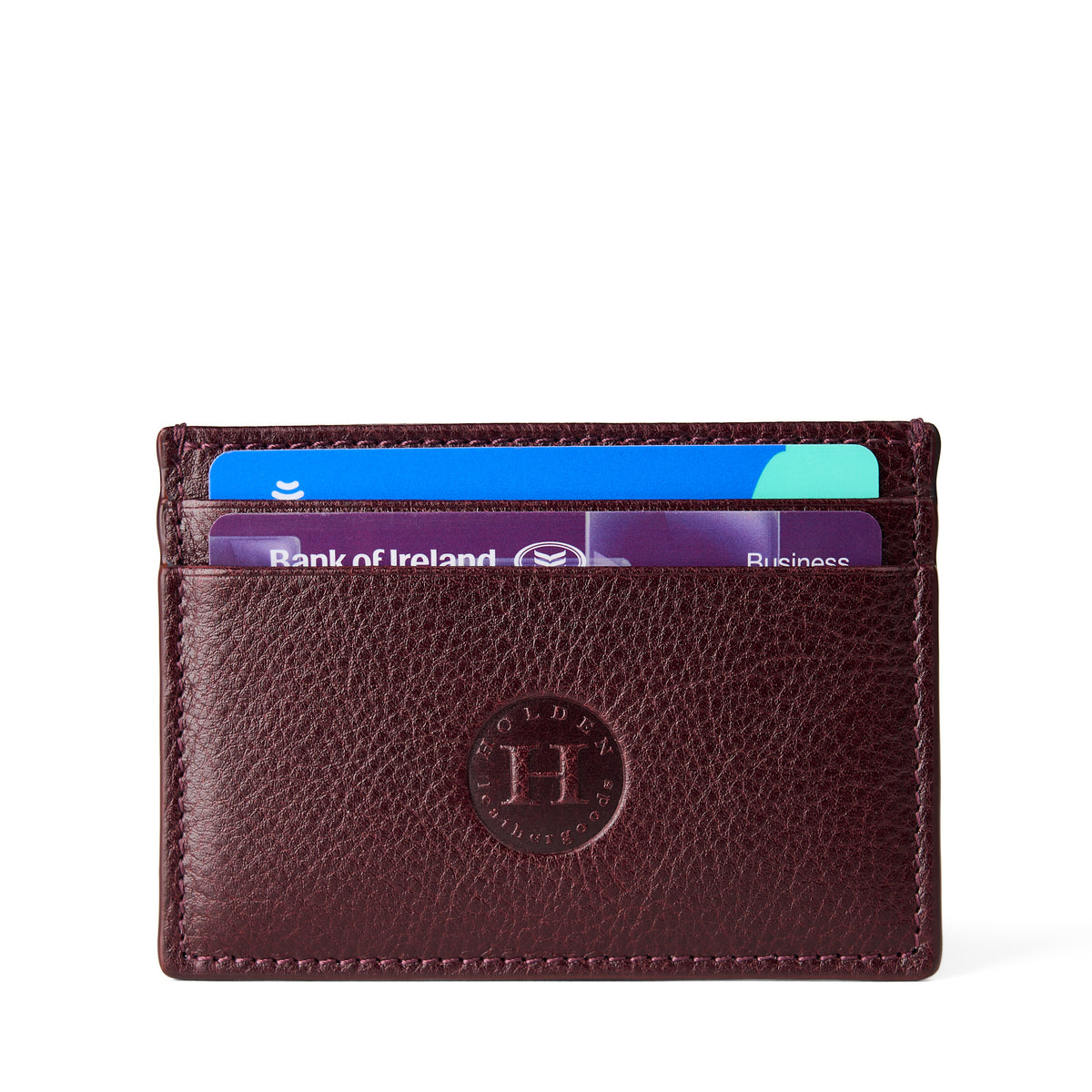 Holden Card Holder - Burgundy