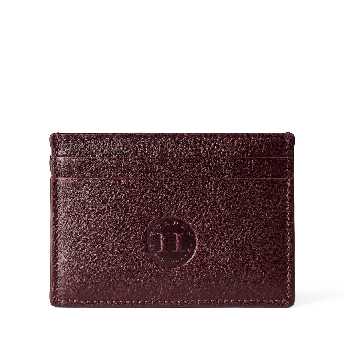Holden Card Holder - Burgundy