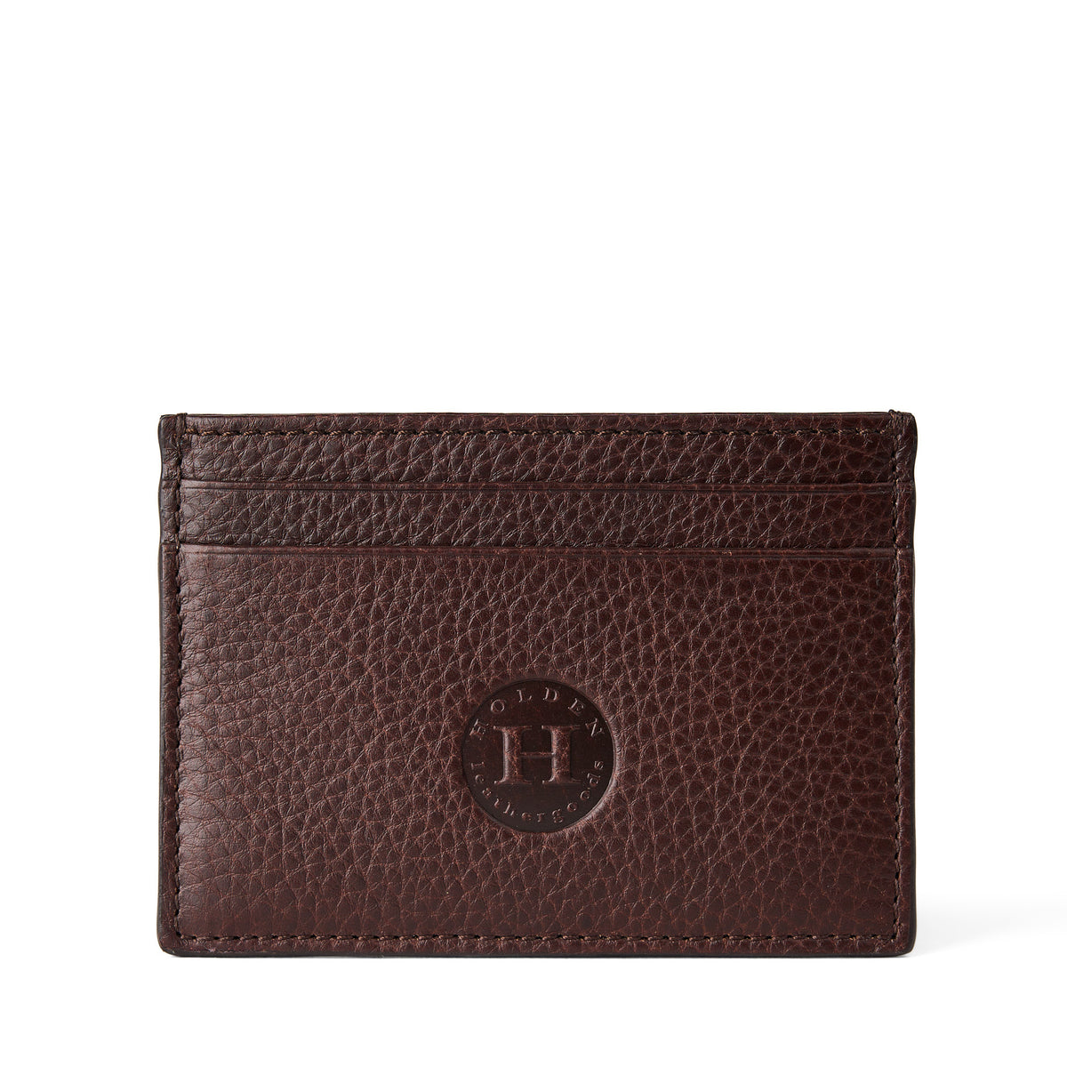 Holden Card Holder - Dark Brown