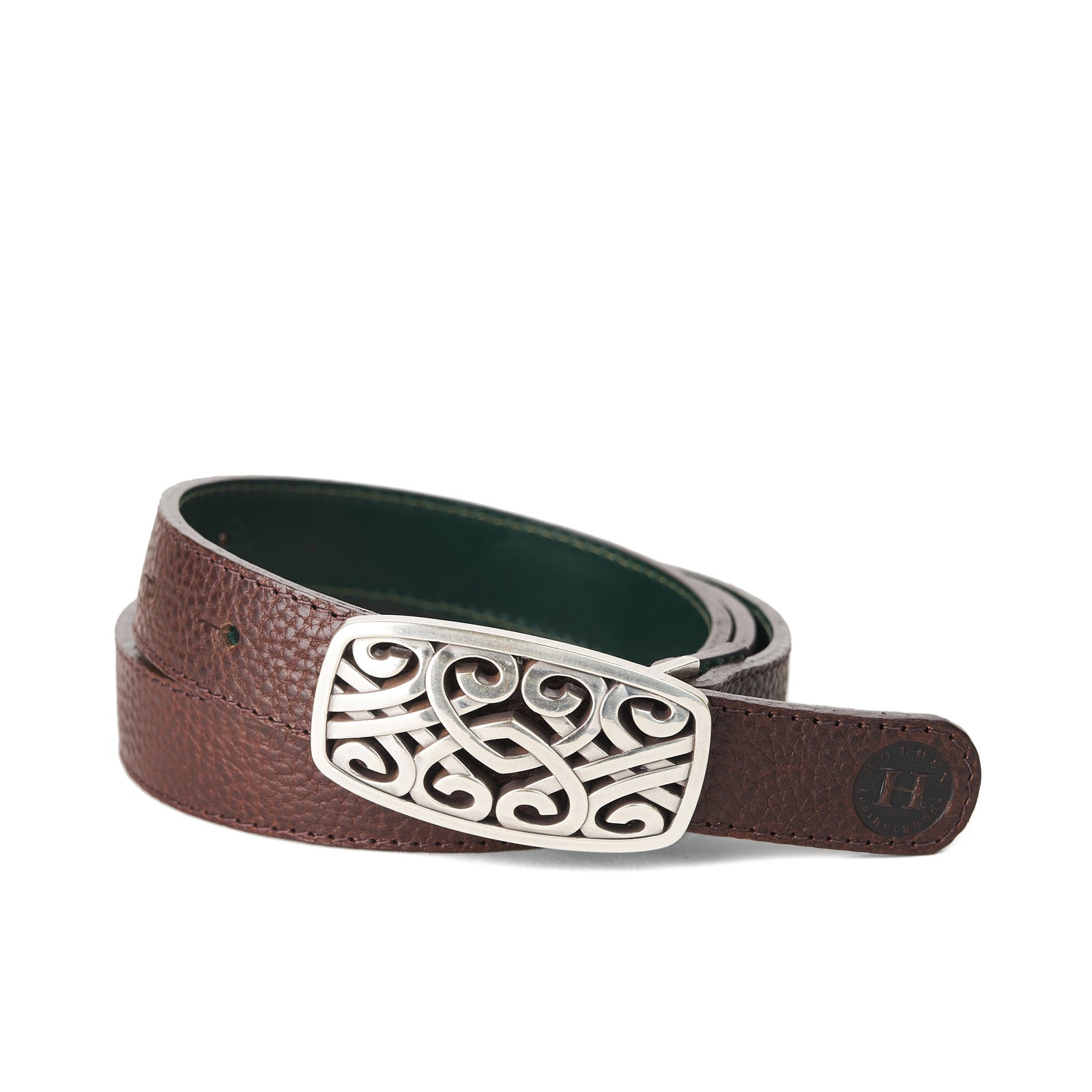 Holden Brandon Celtic Belt - Dark Brown