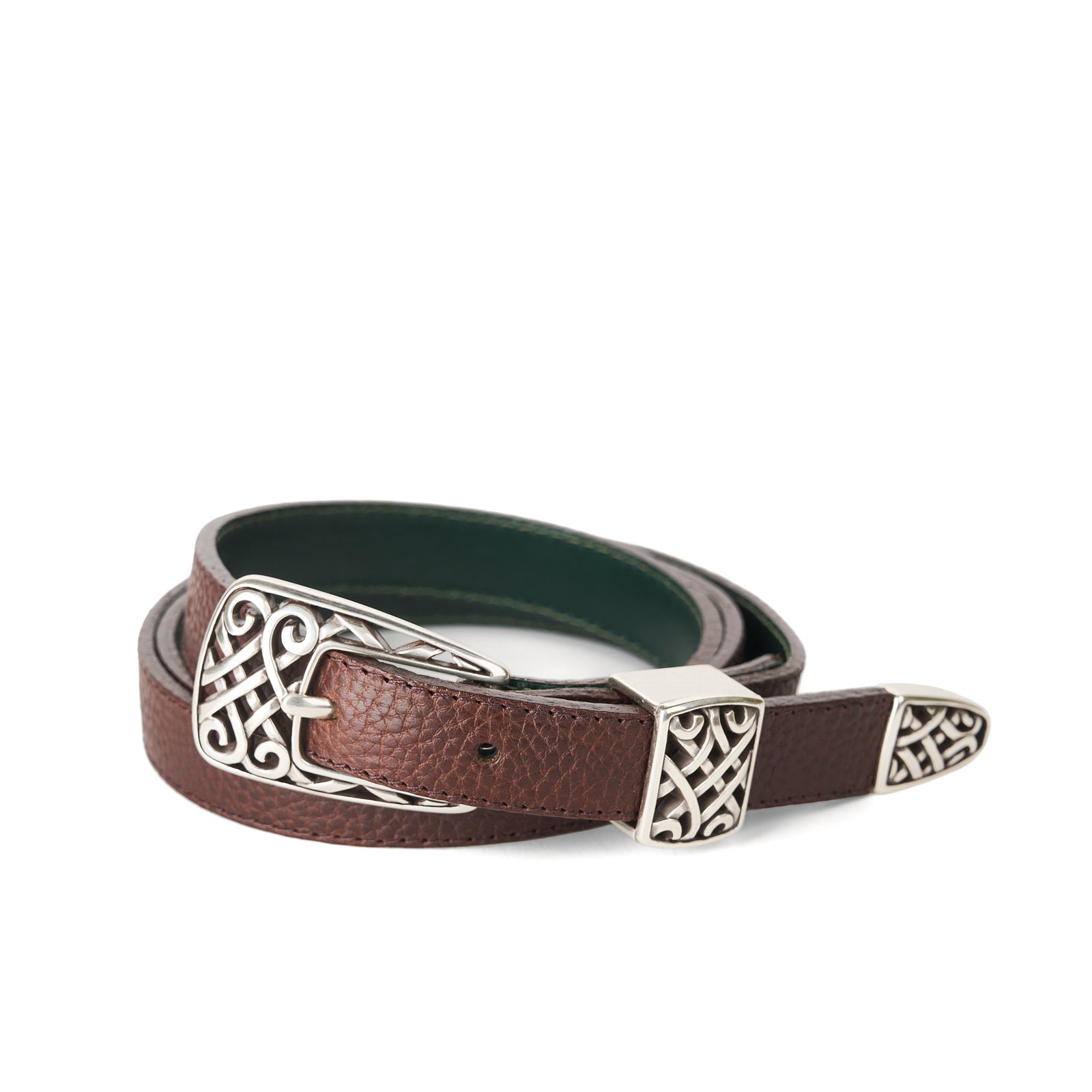 Holden Gallarus Celtic Belt - Dark Brown