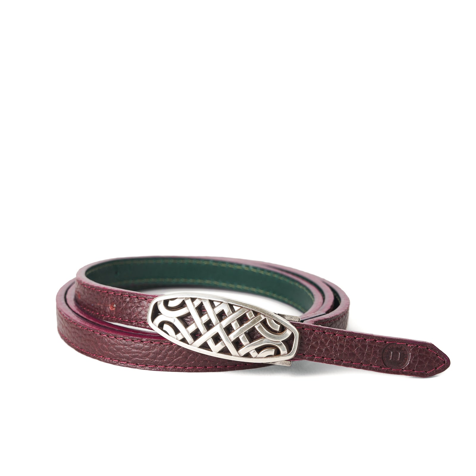Holden Ríasc Celtic Belt - Burgundy