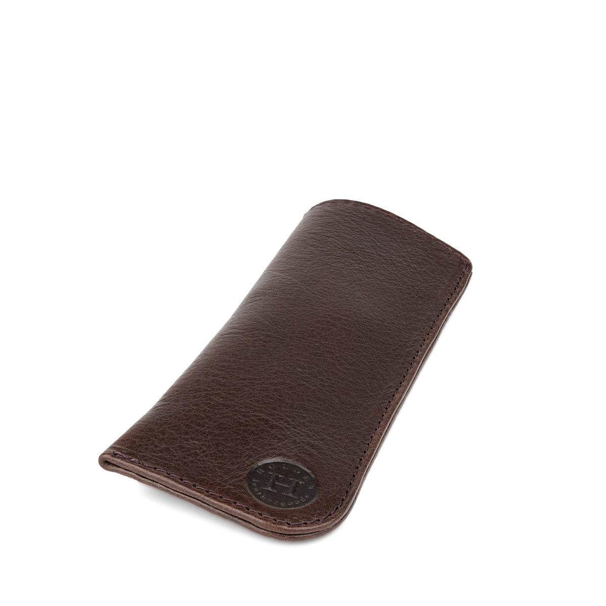 Holden Small Glasses Case - Dark Brown