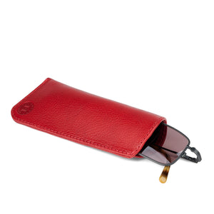 Holden Small Glasses Case - Red
