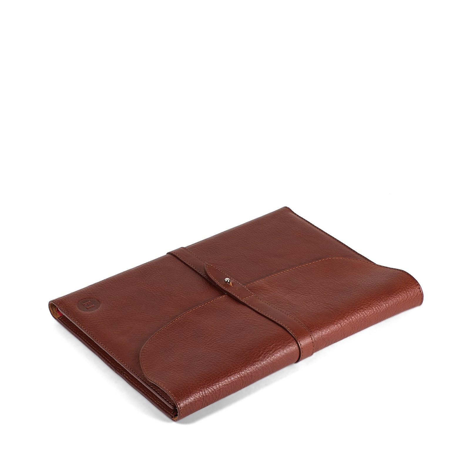 Holden Refillable Wraparound A4 Journal - Chestnut