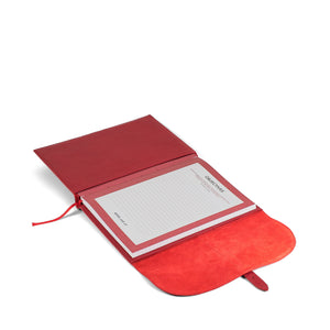 Holden Refillable Wraparound A4 Journal - Red