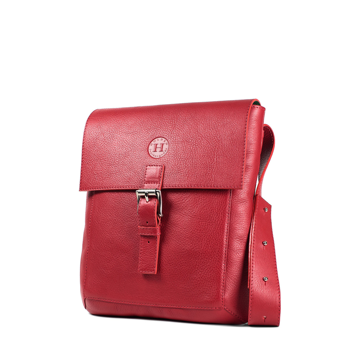 Holden Compact Messenger Bag - Red