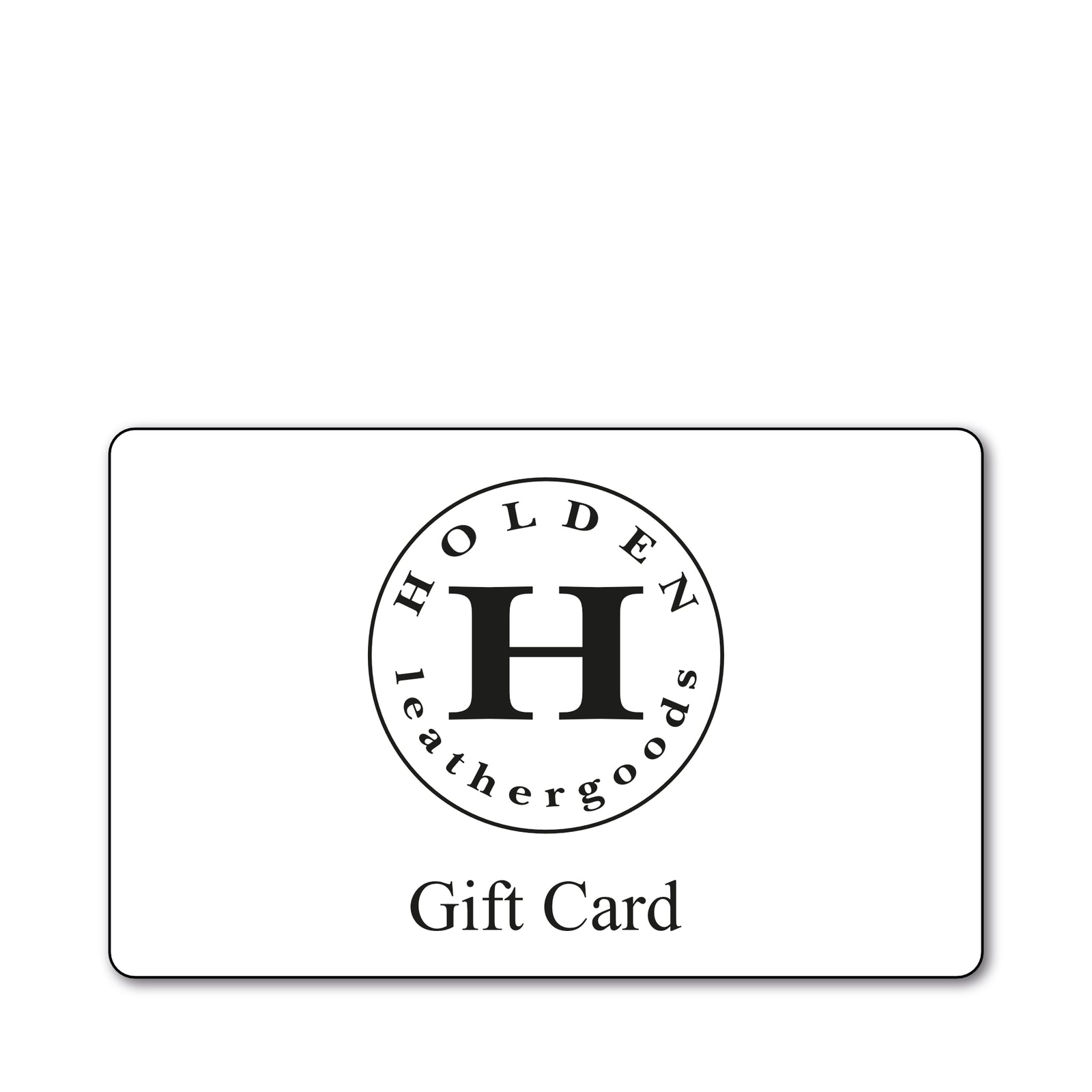 Holden Leathergoods Gift Card