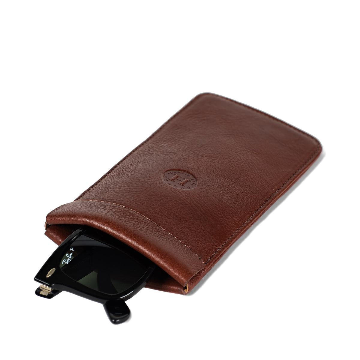 Holden Snap Glasses Case - Chestnut