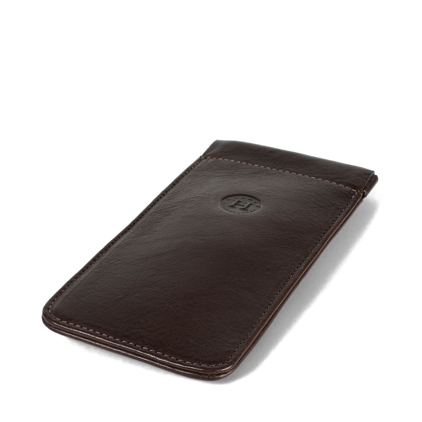Holden Snap Glasses Case - Dark Brown