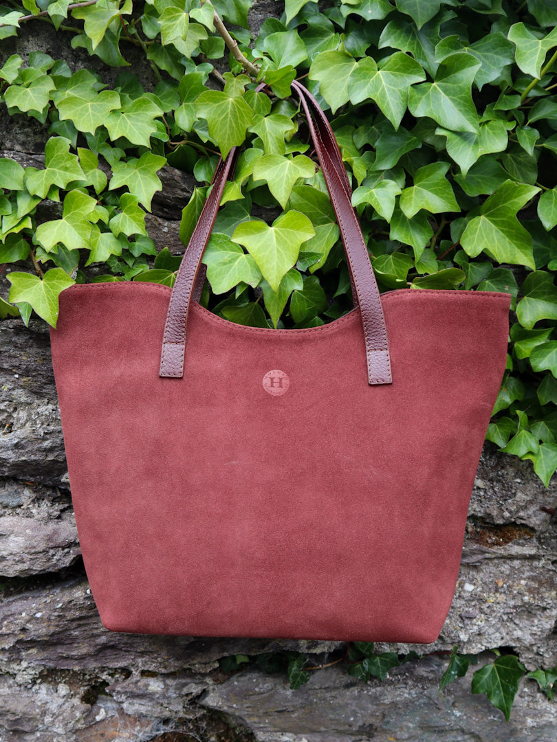 Limited Edition Holden Caitlin Classic Large Tote Burgundy - Holden  Leathergoods