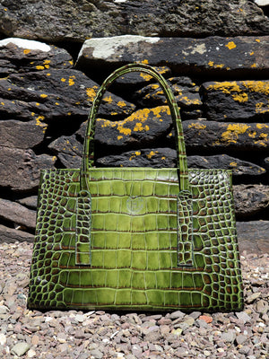 Limited Edition Isabel Small Handbag - Green Oakland