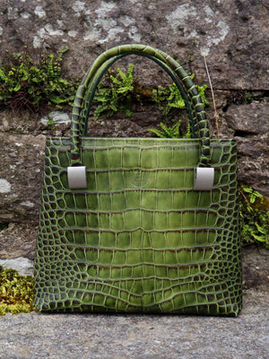 Limited Edition Aoife Small Handbag - Green Oakland