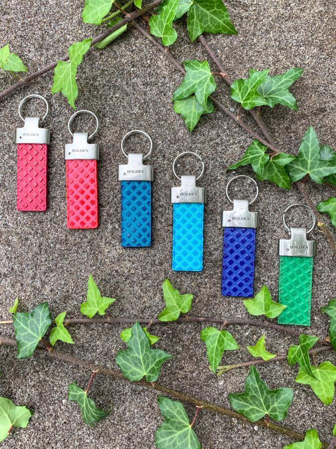 Holden Brass Key Fob - Geo Finish