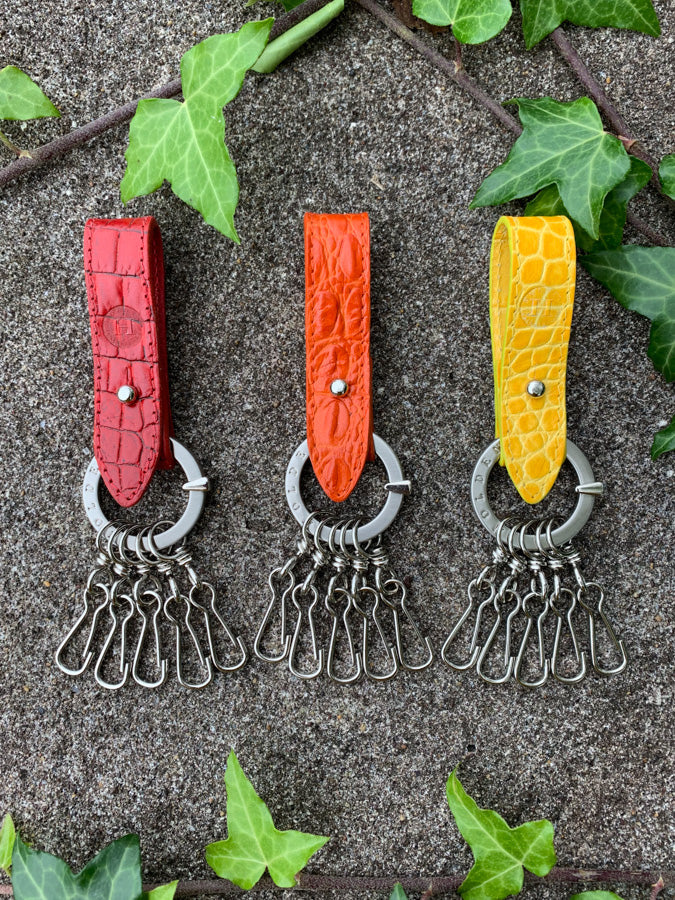 Limited Edition Holden 5-Ring Key Fob - Fire mix