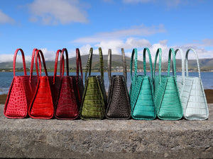 Limited Edition Isabel Small Handbag - Turquoise Oakland