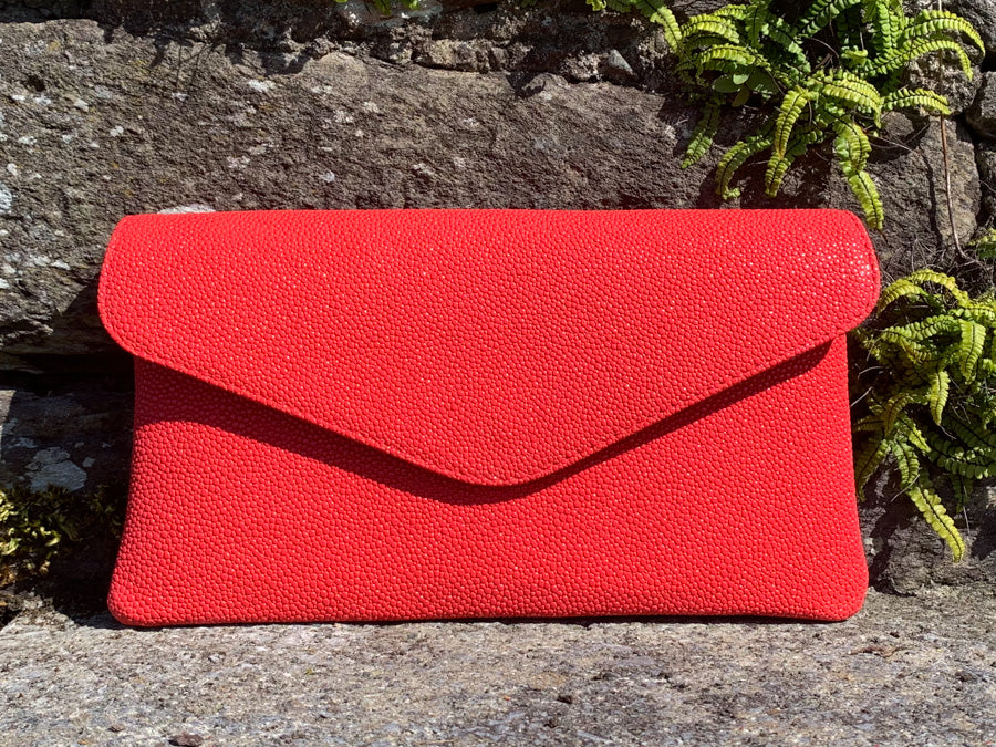 Limited Edition Edel Small Clutch Bag - Fizz Finish (3 colours)