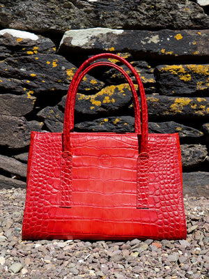 Limited Edition Isabel Small Handbag - Red Oakland