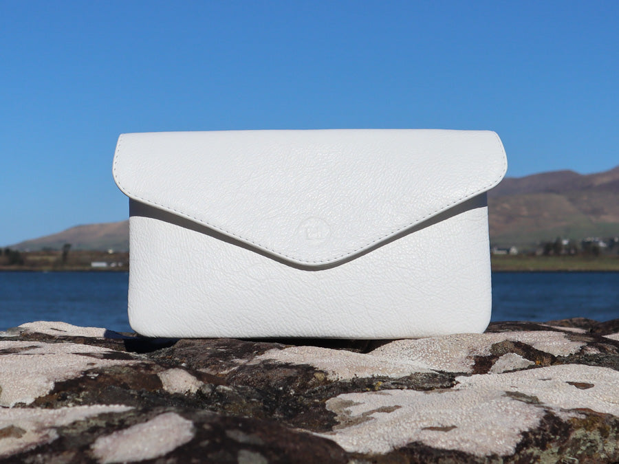 Limited Edition Edel Small Clutch Bag - White